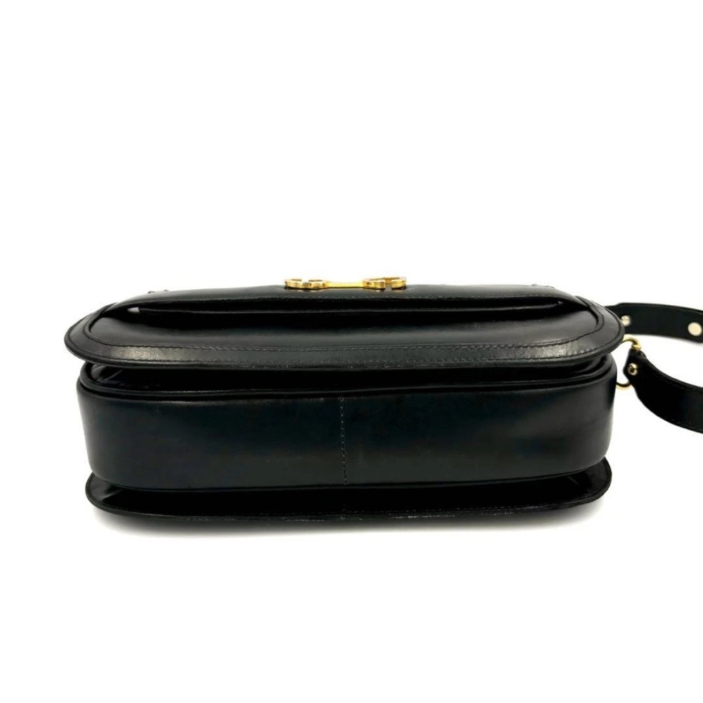 Gucci Black Shoulder Bag with Gold Details - Picture 4 of 14